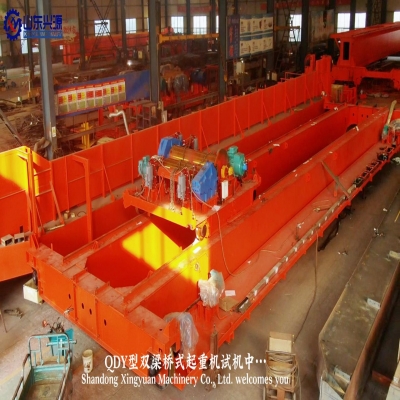 QDY雙梁橋式起重機試機！